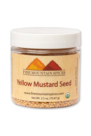 Organic Yellow Mustard Seed
