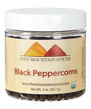 Organic Black Peppercorns