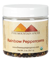 Organic Rainbow Blend Peppercorns