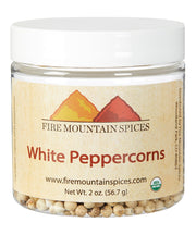 Organic White Peppercorns